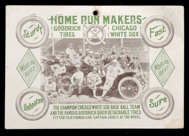 1907 Goodrich Tires Chicago White Sox